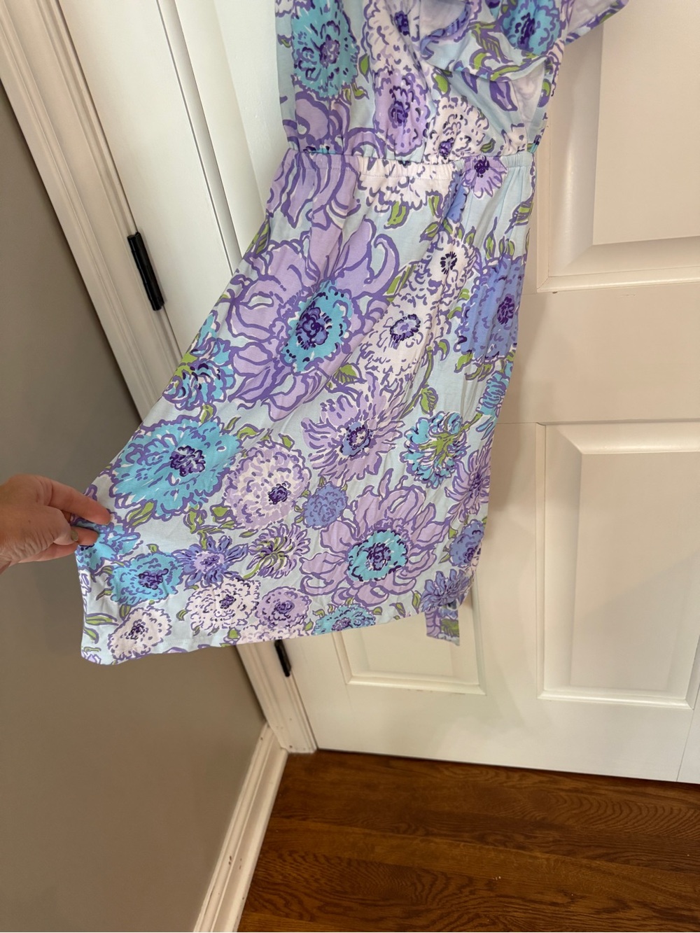 NWT! Lilly Pulitzer Asher Dress in let it gogh One Shoulder 25691 - Picture 6 of 12